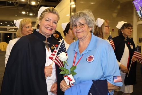 May 30th, 2026: Stars and Stripes Honor Flight Mission #86. This special flight carried 52 veterans, ranging in age from 66 to 98, on a journey to honor their service and sacrifice to our nation. Among them were four remarkable nurses whose lives have been defined by service to others.With 19 Wisconsin Nurses Honor Guard members in attendance, we were honored to welcome home and recognize Nurses:Helene BrowneGayle HunterKaren StahovicBarbara Vahovick