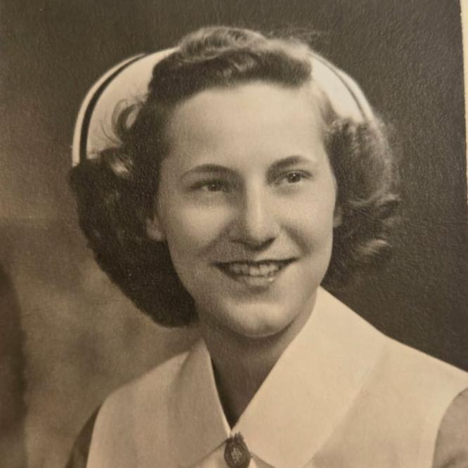 Nurse Mildred “Peg” Scherlin