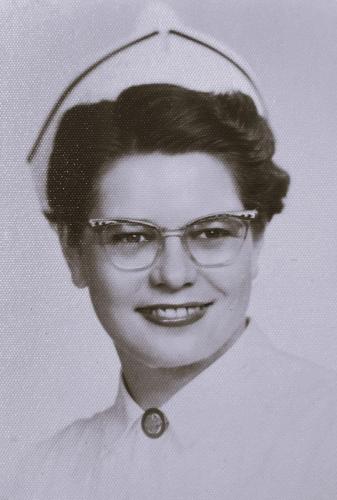 Nurse Joyce Riehle